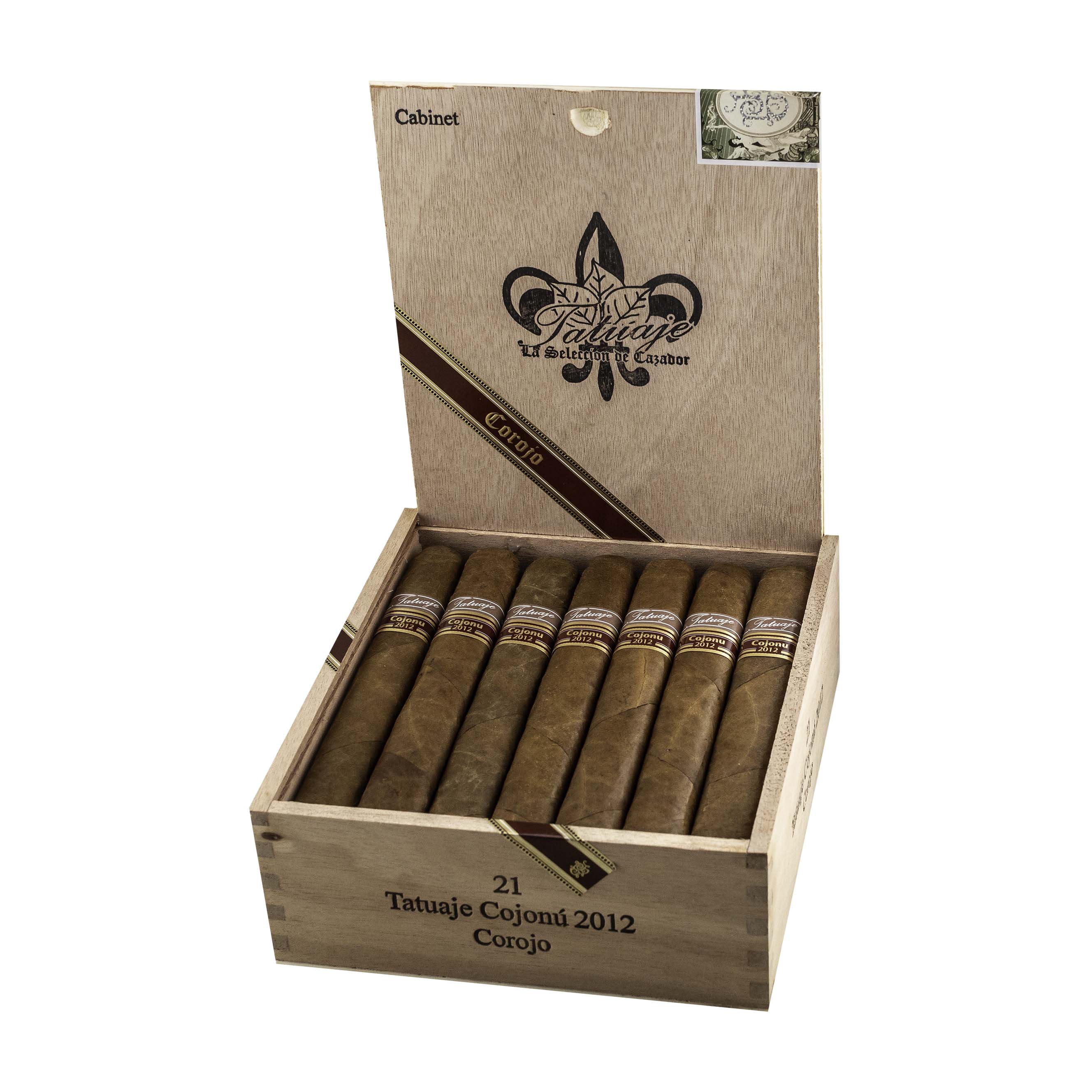 Tatuaje Cojonu 2012 Corojo Toro Cigar - Box